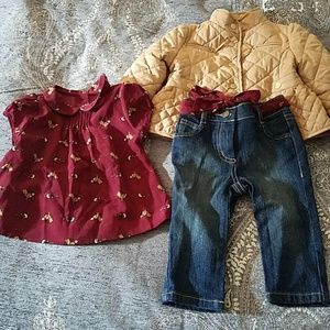 Janie&Jack outfit 6-12months
